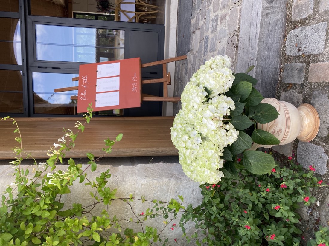 Décor du plan de table