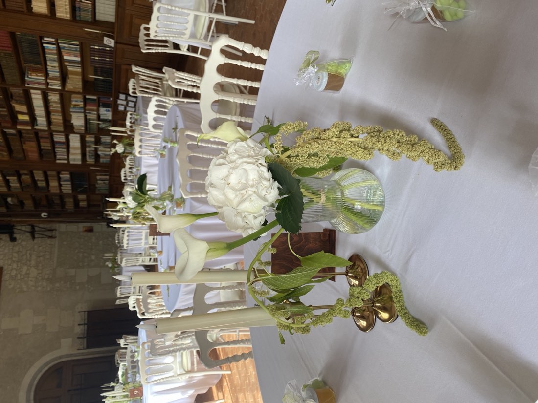 Centre de table invités