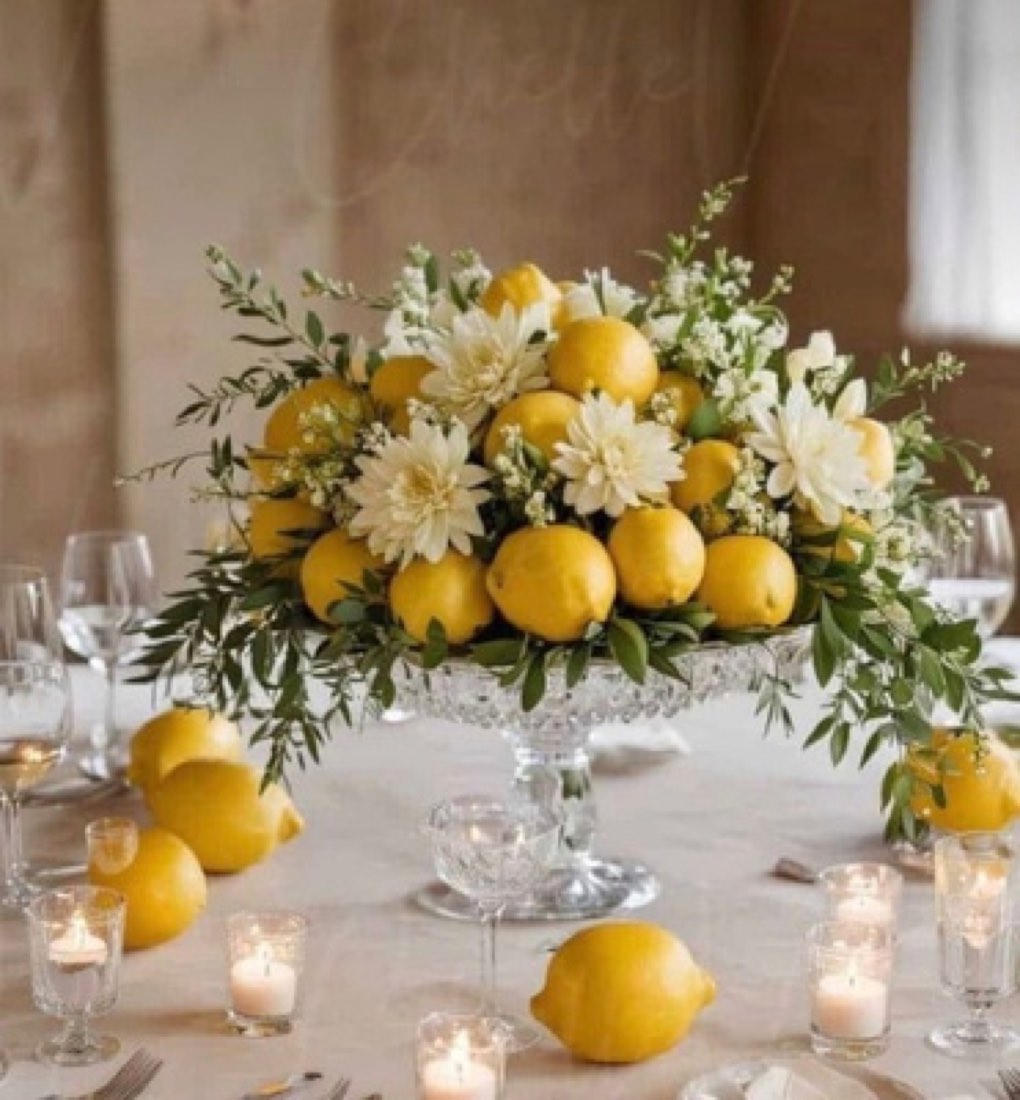 Centre de table invités